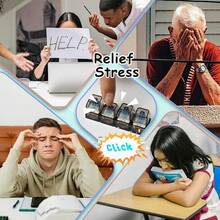 四指钥匙扣 | 小巧精致，舒缓压力，易于使用，可重复使用，适合日常携带，塑料和金属材质 - 彩色 - 查看 7