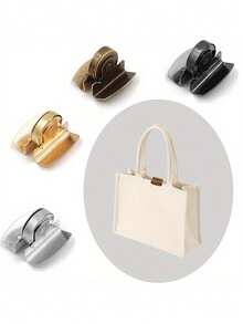 Bộ 6/2 móc khóa từ tính bằng thép không gỉ thích hợp cho nhiều ứng dụng khác nhau như túi xách, hộp trang sức và rèm cửa. Chúng bền, dễ sử dụng và đảm bảo độ kín khít. Đặc điểm nổi bật bao gồm lớp hoàn thiện kim loại tinh tế, cấu trúc chắc chắn và khóa từ tính. - Nhiều màu - Xem 3