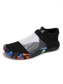New Unisex Outdoor Water Shoes For Spring/Summer, Quick Drying Breathable Beach Shoes, Anti-Slip Snorkeling Swimming Fitness Socks Shoes - Black - View 13