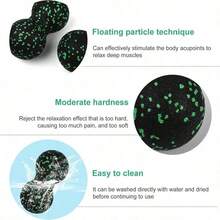 Pelota de masaje de EPP multifuncional de 16 cm * 8 cm - Herramienta de relajación muscular profunda - Multicolor - Ver 5