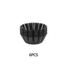 碳钢塔形烘焙模具套装，包含塔形模具、玛芬模具和挞模具，经久耐用，不粘可重复使用，适合制作纸杯蛋糕、蛋糕、甜点和冰淇淋。 - 彩色 - 查看 9