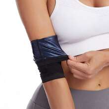 1 Pair Unisex Arm Shaping Sleeve, Made Of Polyester Moisture-Wicking Fabric, Provides Arm Support And Protection - Silver - View 20