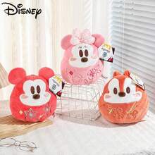 Disney 迪士尼唐老鸭毛绒玩偶，奇奇蒂蒂睡眠枕，生日/情人节礼物，纪念品，适合亲子互动 - 彩色 - 查看 4