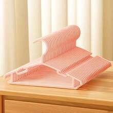 30/20/10pcs Baby & Kids Plastic Hangers - Highly Durable, Suitable For Toddlers - Multicolor - View 19