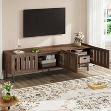 Television Stands & Entertainment Centers - Walnut + MDF - View 3