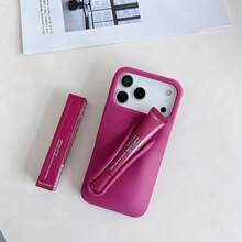 Phone Case Stylish Silicone Funny Women Girls Phone Case For IPhone 17/16/15/14/13 Pro Max/Pro 16/15/14 Plus 17 Air 17/16/15/14/13 Anti-Drop Shockproof Back Cover - 覆盆子果凍 - 查看 2