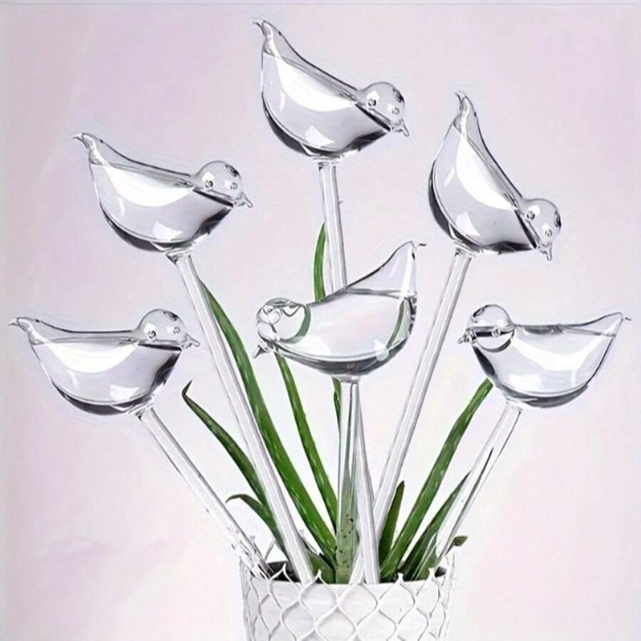 [Lazy Waterer] Lazy Waterer | 6pcs | Plastic | Automatic Waterer Travel Dripper Circular Waterer - A - View 1