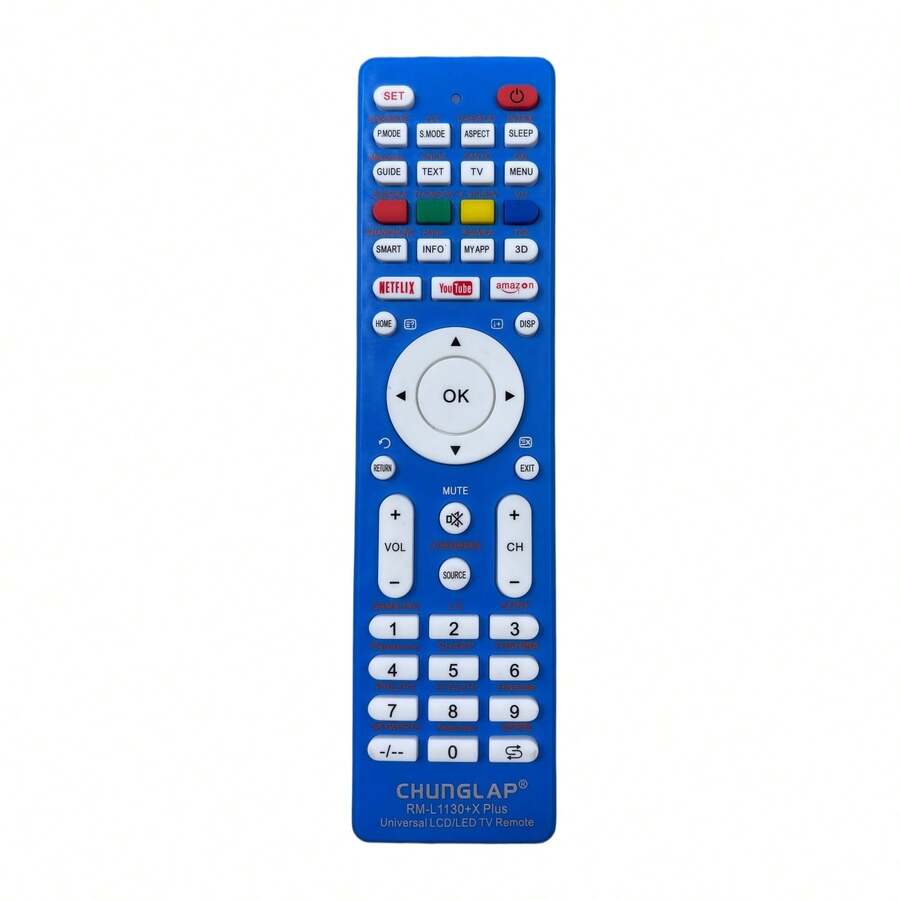 Remote Kontrol Pengganti Universal RM L1130 X Untuk Semua Merek Televisi TV RM L113 12 RM L1130 8 Smart Home Control TV Box (Biru) - View 1