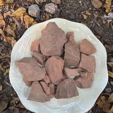 Natural Calcined Red Kaolin Clay, Hard & Brittle Texture, 100% Pure Zero Additives, Earth's Treasure For Pottery & Cosmetics, 4oz(113g) - 1PC - View 8