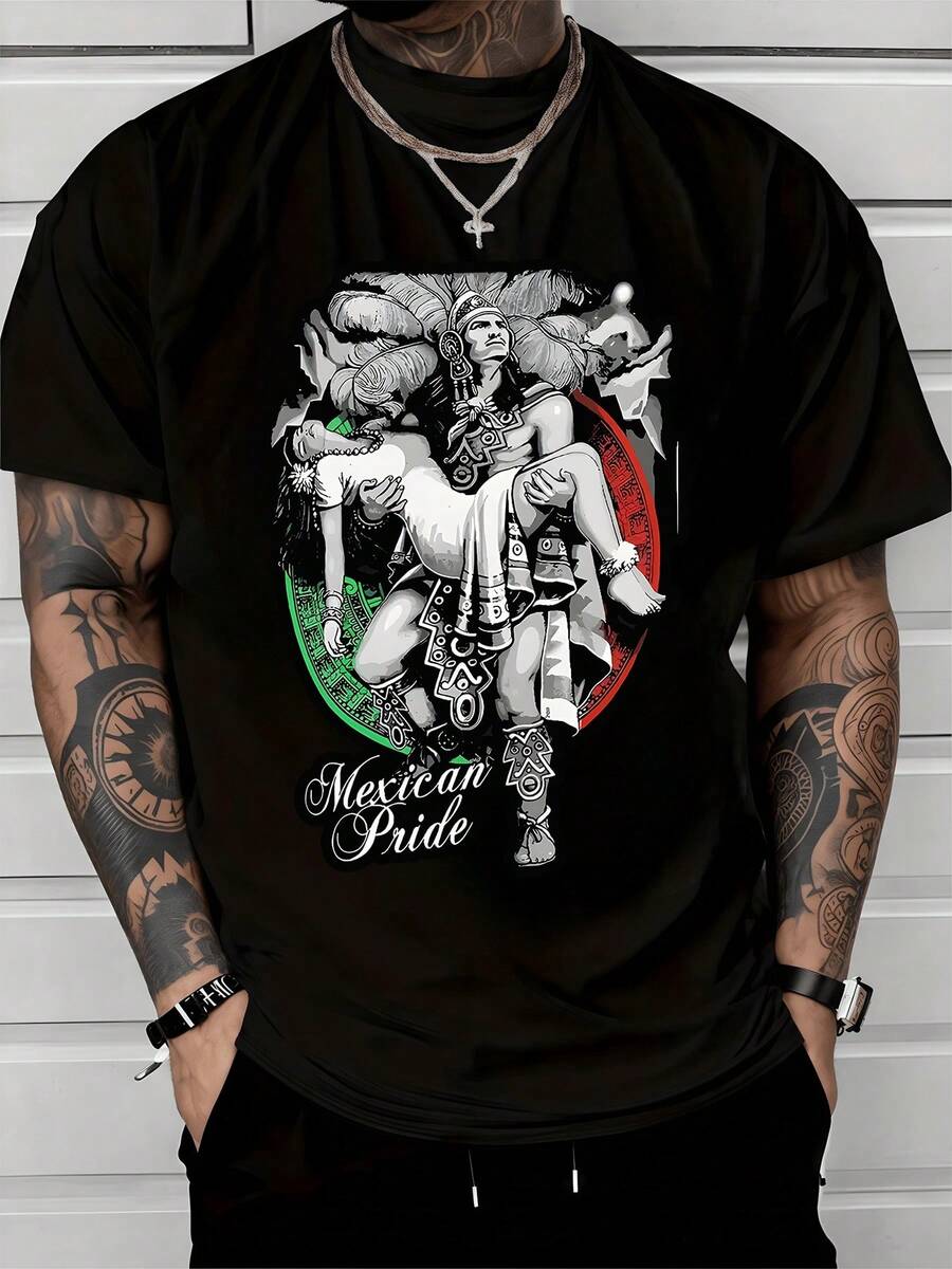 Men T-Shirts - āļŠāļĩāļāļģ - āļāļđ 1