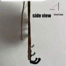 这款迷人的2D木质钥匙架，饰有色彩缤纷的猫头鹰和爱心图案，是家居装饰的理想之选。它配有4个金属挂钩，风格质朴，适合摆放在玄关、门廊或房间，是季节性家居装饰的理想选择，无需用电。 - 彩色 - 查看 8