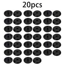 4pcs/8pcs Car Seat Belt Stopper Buckle Limiter - Black - View 7