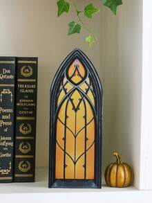 1 cái chặn sách hình cửa sổ kiểu Gothic, trang trí kệ sách hình cửa sổ nhà thờ, phụ kiện trang trí nhà theo phong cách phù thủy Boho, trang trí bàn thờ ngoại giáo, trang trí nhà kiểu Gothic, chặn sách cho kệ sách và bàn làm việc, quà tặng ngoại giáo, trang trí huyền bí, chặn sách kiểu Gothic tối giản, trang trí góc đọc sách thư viện huyền bí. - Nhiều màu - Xem 9