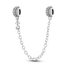1 Pc Fashion Heart Sparkling Beads Dangle Charm Silver Plated Fit Bracelet Necklace DIY Holiday Gift - Multicolor - View 8