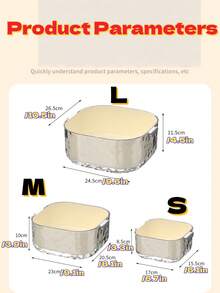 Bộ 3 rổ lọc hai lớp họa tiết băng đá, rổ rửa rau củ bằng nhựa PP có tay cầm bạc bản rộng, rổ lọc trái cây có thể xếp chồng lên nhau, dụng cụ lọc đa năng dùng trong nhà bếp để lọc cơm, mì, salad, và sử dụng được trong máy rửa chén. - Nhiều màu - Xem 6