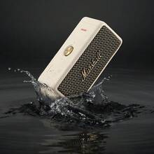 Marshall Loa Bluetooth di động Emberton II, thời gian phát nhạc hơn 30 giờ, chống nước IP67, âm thanh nổi 360 độ chân thực, chế độ xếp chồng, loa không dây mạnh mẽ với âm trầm sâu, lý tưởng cho tiệc tùng, du lịch, hoạt động ngoài trời và tại nhà. - Xem 10