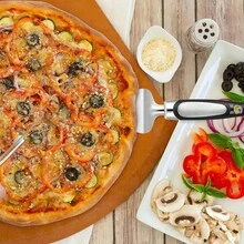 Bộ dao cắt và thìa xới pizza bằng thép không gỉ chất lượng cao, lưỡi sắc bén, dễ vệ sinh. - Nhiều màu - Xem 2