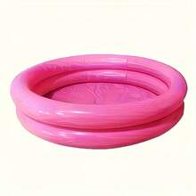 1pc Mini Inflatable Round Pool, PVC Portable Double Layer Water Bucket For Travel Outdoor Beach Swimming Pool, Pool Cleaning Basin, Foot Bath Basin, Suitable For Beach, Backyard, Indoor And Outdoor Use, Pool Party, Summer Entertainment - Multicolor - View 6