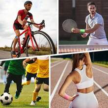 6cm X 10m Sports Medical Tape With Foam Padding – Skin-Friendly, Breathable, Easy To Tear, No Residue - Multicolor - View 5