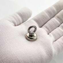 1/2/3pcs Stainless Steel Neodymium Magnetic Fishing Magnets, Powerful Magnetic Retrievers For River Treasure Hunting, Underwater Recovery, Maritime Rescue - No Electricity Required - A - View 12