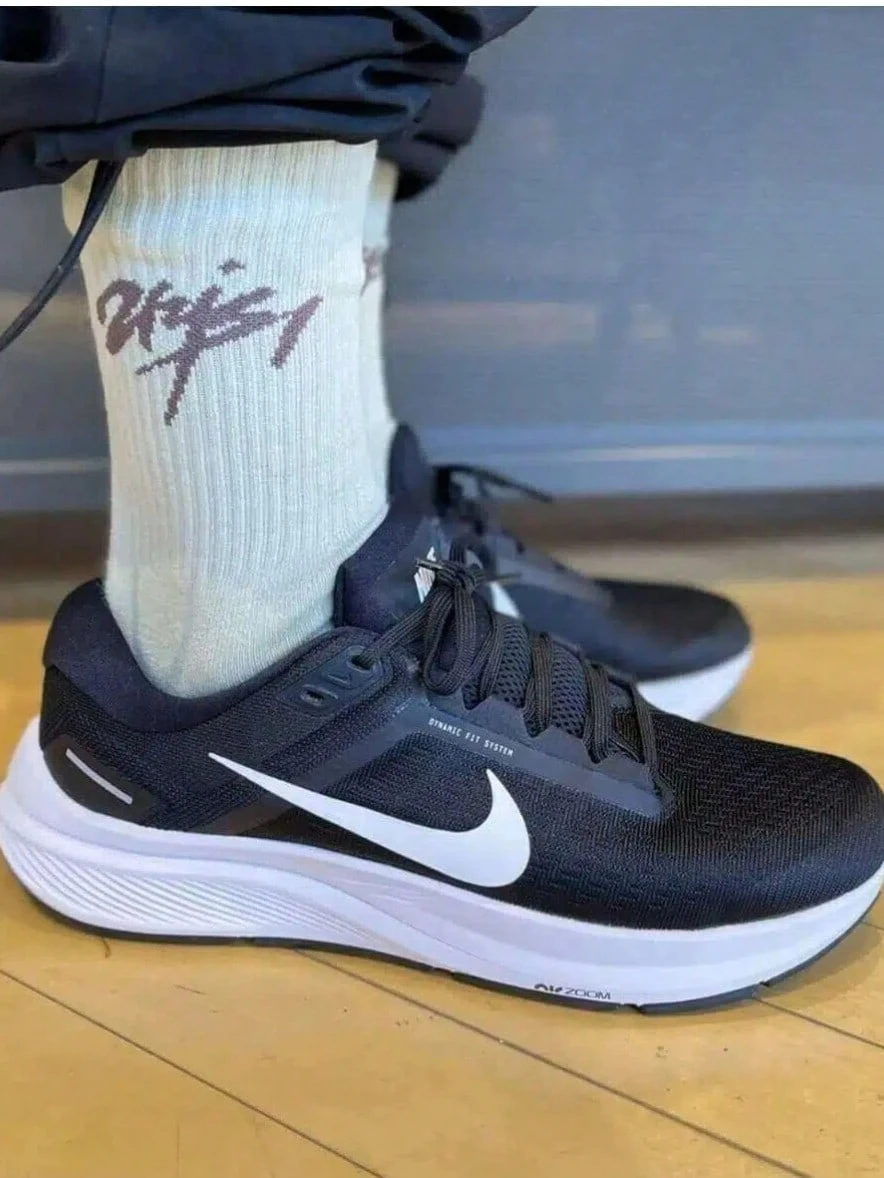 Giày chạy bộ thể thao Nike Air Zoom Structure 24 dành cho nam/DA8535-001 - màu đen - Xem 1