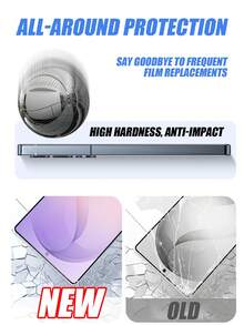 2片装超清屏幕保护膜，兼容三星S24FE/S23FE/S21FE/S20FE/S26 Ultra/S26 Plus/S26/S25 Edge/S25 Ultra/S25 Plus/S25/S24 Ultra/S24 Plus/S24/S23 Plus/S23/S22 Plus/S22/S21 Plus/S21/A90/A80/A72/A71/A56/A55/A54/A53/A36/A35/A34/A26/A25/A24/A17/A16/A15/A07/A06系列 - 無色 - 查看 7