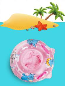 1 chiếc phao bơi dày dặn hình voi và ếch có tay cầm, dùng cho các hoạt động thể thao dưới nước. - Nhiều màu - Xem 16