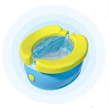 Foldable Children's Potty, Portable Kids Urinal With Banana Cushion, Unisex Baby Travel Car Toilet, Foldable Infant Potty Chair - Multicolor - View 6