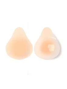 1 Pair Ultra-Thin Solid Silicone Lift Silicone Breast Petals, Invisible Seamless Breast Lift Tape - Multicolor - View 6