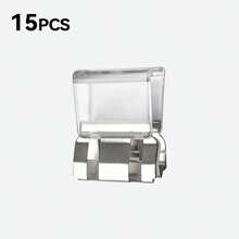 2/4/5/6/10/12/15/20/25/30/35/50个装隐形裤腿缩短夹，防止裤子拖地，无需缝纫的隐藏式腿部闭合装置，防止裤子拖到地上 - 彩色 - 查看 13