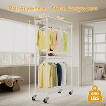 Closet Racks - White - View 4