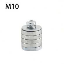 1set Angle Grinder Adapter M10 Spindle Adapter, Including Washer And Nut, Suitable For Type 100 Handheld Polishing Machine, Angle Grinder Adapter - 1 Set - View 8