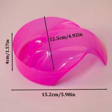 1pc Nail Soaking Bowl, Nail Art Accessories, Nail Care Tools, Nail Salon Nail Soaking Bowl, Softens Nail Edges, Thick Insulated Hand Rest, Durable Material Care Bowl For Nail Salon Nail Supplies, Back To School Season - Multicolor - View 11
