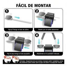 Abdominal De Rebote Automático Con Soporte Para Codo - Beis - Ver 8