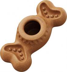 Interactive Treat Puzzle Toy With Freezing Mold Durable Chew Toy For Large Dogs Clean - 薑色 - 查看 2