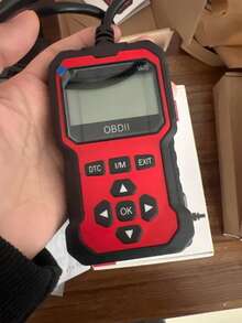 OBD2故障码读取器发动机诊断扫描仪CAN诊断工具，适用于1996年及之后生产的所有OBD II协议车辆。 - A - 查看 15