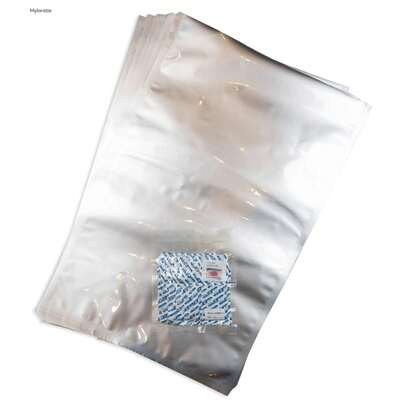 OxyFree Oxygen Absorbers 2000cc 10 And Mylar Bags 5.1mil 48 X 74cm Large 10