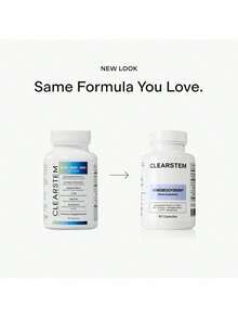 CLEARSTEM - MINDBODYSKIN Hormonal Acne Supplement (5-HTP) - Natural DIM Supplement - Skin Care Vitamins - Hormone Balance, Antioxidants - Gluten Free, Cruelty Free - 60 Servings, 180 Capsules - 5-Hydroxytryptophan 2 Đóng gói - Xem 2