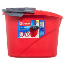 2.5 Gallon Mop Bucket With Wringer For Floor Cleaning, Spin Mop Bucket With Stainless Steel Wringer And Rolling Wheels, Easy Wringing And Moving, Red - 1 - Xem 3