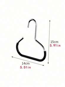 5pcs Hat Organizer Rack, Non-Slip Hanger Holder, Creative Round Clothes Rack Hook, Stainless Steel Wardrobe Hanger For Hats, Suspenders, Ties, Scarves, Lingerie - Multicolor - View 9