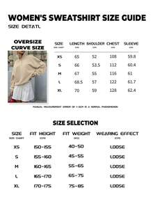 創意休閒女款純棉落肩舒適百搭套頭衫半開領襯衫，修身街頭學院風垂墜柔軟長袖新款衛衣 - 黃色 - 查看 9