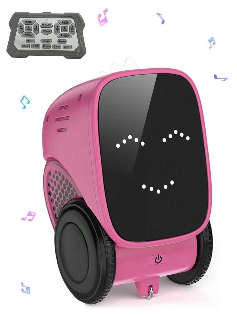 1 buah Mainan Robot Anak, Robot Pintar Isi Ulang dengan Kontrol Suara, Perekaman Dialog, Sentuhan Sensor, Pemrograman Pendidikan Dini, Cocok untuk Anak Laki-laki dan Perempuan Usia 3-12 Tahun, Hadiah Luar Biasa untuk Ulang Tahun, Natal, Paskah