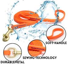 KEEPLIVE Thickened Waterproof PVC Dog Leash, Easy To Clean, Suitable For Recall Training And Outdoor Play, Fits Small And Medium Dogs: Maltese, Yorkshire Terrier, Bichon Frise, Papillon, Pomeranian, Chihuahua, Toy Poodle, Pug, French Bulldog - Multicolor - View 8