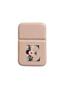 1pc A-Z Letter Foldable Makeup Mirror, Pink Floral Black Letter Portable Travel Makeup Mirror With Stand, Rectangular Desktop Vanity Mirror, Lightweight And Convenient, Personalized Letter Gift Suitable For Mom, Teacher, Girlfriend, Birthday, Mother's Day, Christmas, Graduation, Independence Day, Wedding, Music Festival - Multicolor - View 22