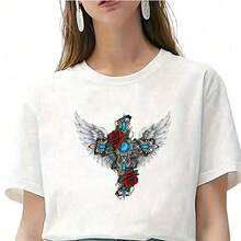 1pc/2pcs/3pcs Eagle Cross Pattern Suitable For T-Shirts, Hoodies, Pillows, Backpacks And Handbags, Ideal Holiday Gifts, Holiday Gift Items | Holiday Design | Durable Printing - 3pcs-s - View 5