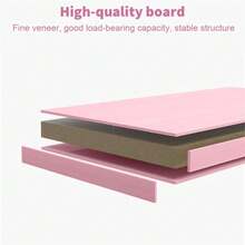 Folding Laptop Table Bed Tray Sofa Lap Portable Computer Desk Stand Breakfast. - Pink - View 2