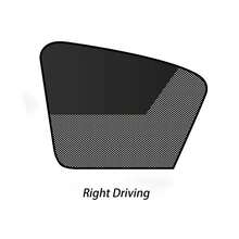 Magnetic Car Window Sunshade, Dual-Color Patchwork Design, Breathable Mesh And Blackout Fabric, Car Side Window Sun Visor Sunshade, Magnetic Attachment - Sunshade - View 12
