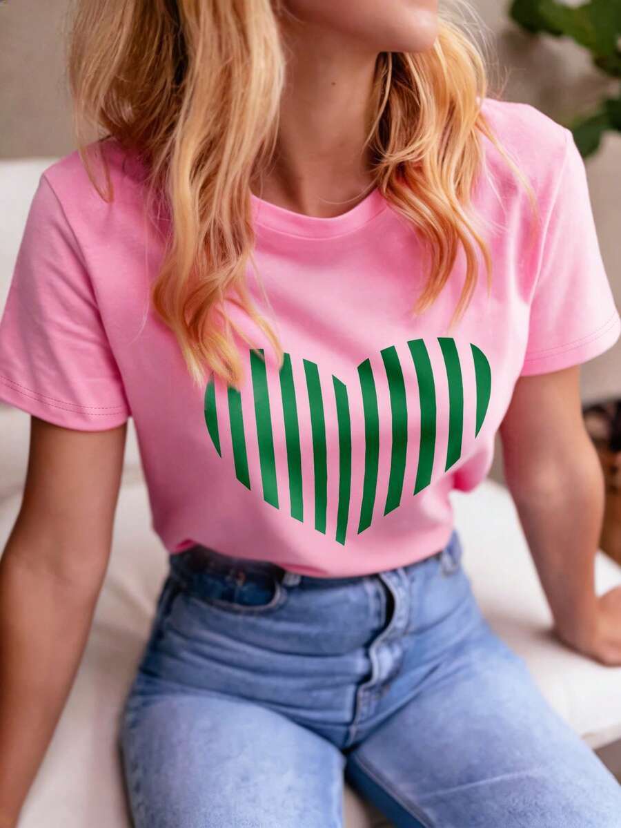 Vacation Outfits,Spring,Resort Wear Women,Spring Outfits For Women Pink Casual Summer - Pink - View 1