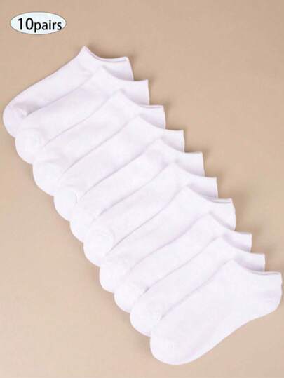 Women's Casual Comfortable Ankle Socks, Suitable For Daily Wear
