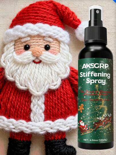 Fabric Shaping Spray, Stiffening Spray For DIY Crochet Shaping, Fabric Decor Shaping, Handmade DIY, Practical For Toys, Home Decor, Others, Handmade Ropes, Gifts, Rivets, Clothing, Apparel, Handmade DIY Decorations, Shoes, Ramie, Hanging Decorations, Hats, Bags, Store Decor